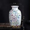 Antique Blue and White Chinese Porcelain Vase - European & American Handicraft for Flower Arrangements