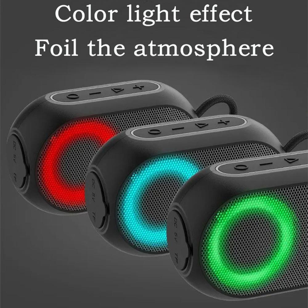 

INWA MZ-507 Portable Bluetooth-compatible Speaker Waterproof Wireless Music Subwoofer Support TF Card A