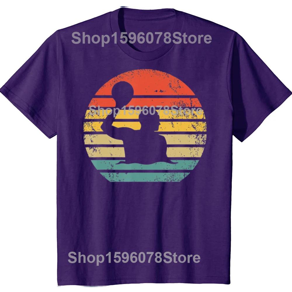 

Funny Retro Water Polo Player Vintage Waterpolo Graphic T Shirts Men Women Pure Cotton Humor Tee Shirt Short Sleeve Clothing 4XL