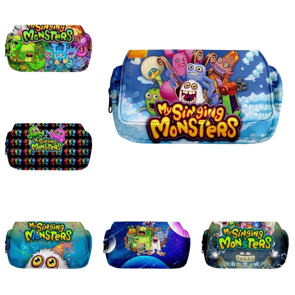 My Singing Monsters Double-layer Pen Pouch For Students