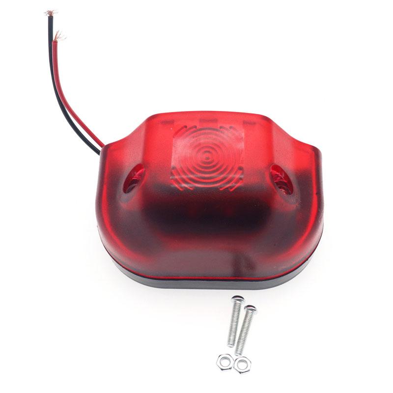 3 LED Number Lamps Waterproof E9 for Lorry Truck Trailer White Light 1x/2x 12V-24V Car License Plate Light