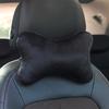 Car Winter Neck Pillow, Solid Color Simple and Convenient Headrest Cushion, Effectively Fits Your Neck, Soft and Comfortable