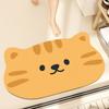 Cartoon-shaped Exotic Bathroom Floor Mat, Bathroom Water Absorbing Anti-slip Door Mat, Children's Carpet, Home Decoration