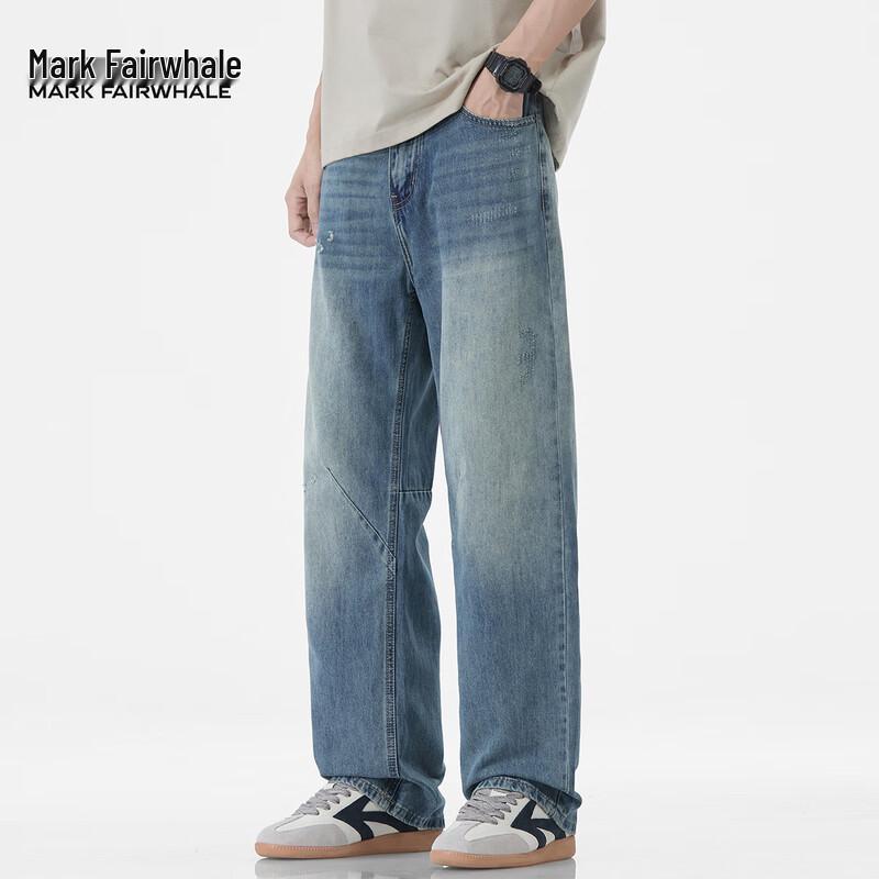 

Мужские джинсы Mark Fairwhale из тенселя лиоцелла свободного кроя с прямыми штанинами 38