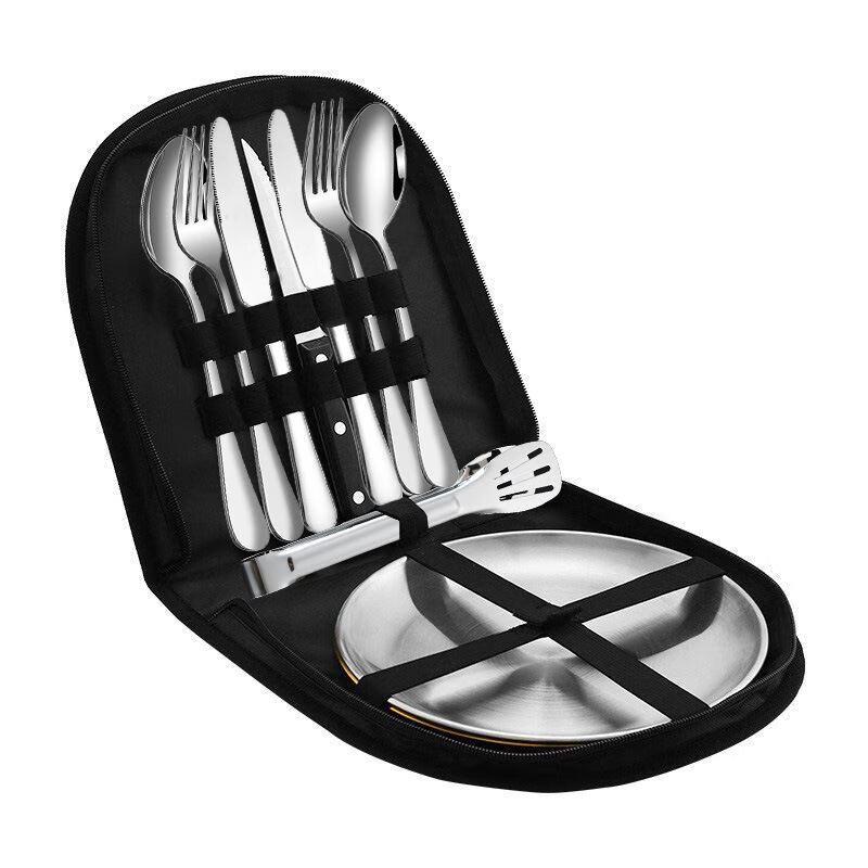 Outdoor Camping Picnic Cutlery Storage Bag