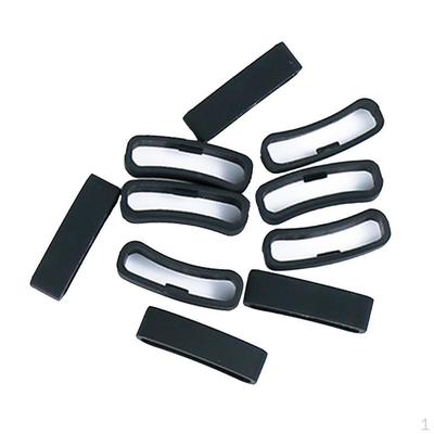 Silikon-Uhrenarmband-Befestigungsset - 10 Stück