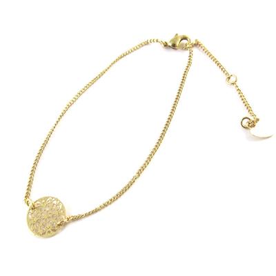 [N8874] - Gold 'Carmen' Bracelet