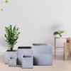 Ying Tang Square Cement Magnesium Clay Flower Pot