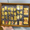 Gold Foil Treasure Chest Phone Sticker: Wealth & Prosperity New Year Gift