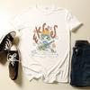 Y2K Retro Summer T-Shirts Fashion Women Slim Fit O-Neck Shorts Sleeve Sweet Vintage Tops Casual Streetwear Harajuku Chic Tees