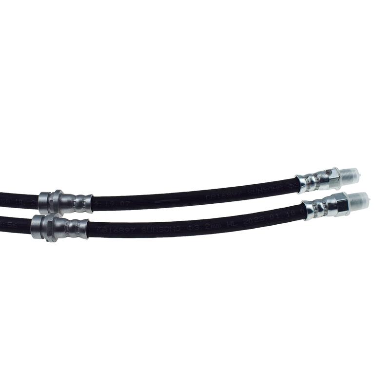 Car Pair Front Brake Hose Fit For 2008-12 Ford Escape 08-11 Mazda Tribute Mercury Mariner H621031 8L8Z2078B 9L8Z2078A BL8Z2078A