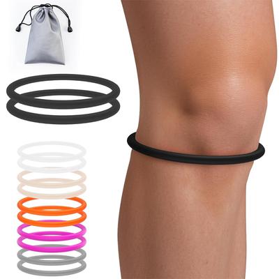 2-40Pcs Knee Support Strap For Pain Relief Silicone Patella Stabilizer Band Tennis Running Brace Jumper'S Knee Protector