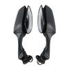 Motorcycle Rear View Mirrors LED Turn Signal For Kawasaki Ninja ZX10R 2016-2023 2018 19