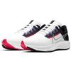 Nike Air Zoom Pegasus 38 White Black Flash Crimson Women's Sneakers CW7358-101