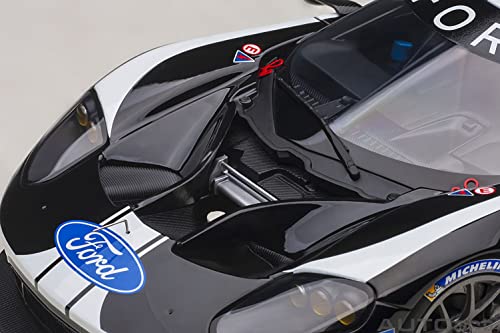 AUTOart 1/18 Scale Finished Model 81910 Ford GT 2019 #66 Le Mans 24 Hours LMGTE Pro Class Black/White