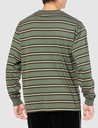 Alpha Industries TC1548 Men's A.GREEN Long Sleeve T-Shirt with Pocket, Size L