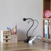 USB Clip-On Reading Light LED Flexible Bed Board Office Eye Caring Reading Lamp White Brightness