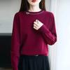 Sweater for Women Autumn Winter Thickened Warm Knitted Stretchy Long Sleeve Oversize Tops
