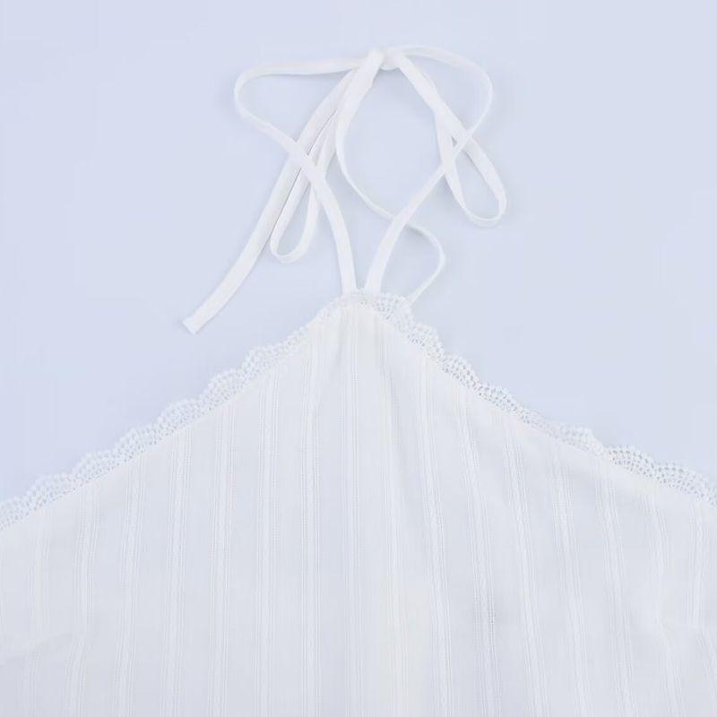 Kaslead New Women clothes Western Style Laminated Decorative Neck Collar Short Dress 5107314