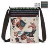 Kleine Tasche Damen Umhängetasche Canvas-Tasche Gewebte süße vielseitige Umhängetasche Handytasche Miao kleine Umhängetasche