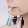 Spring-time Facial Hair Removal Lady, Portable, Manual Line Ejector for Removing Unnecessary Lips, Jaws, Mustache Roots, Neck and Side Burns, Blur