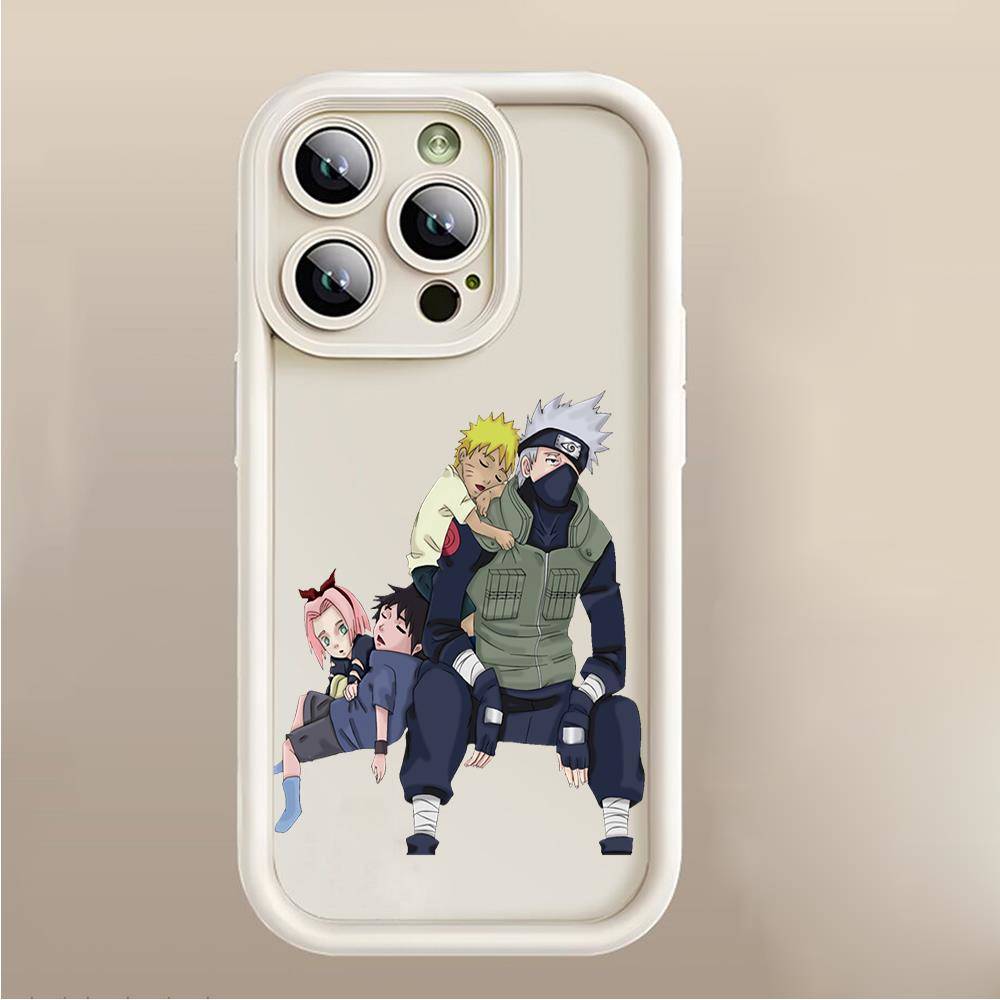 Pouzdro D-34 Naruto Kakashi pro iPhone 15 14 13 12 8 Plus Samsung S24 S23 Ultra A04S A05S Huawei P40 P50 P60 Nova 11 Pro Max OPPO A17K Reno 10