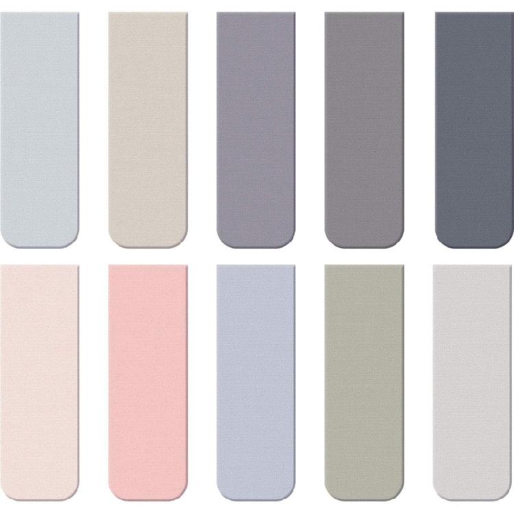 

10Pcs Leather Magnetic Bookmarks Book Page Holder Appreciation Present for Teacher Reader Stainless Steel Bookmarks 1
