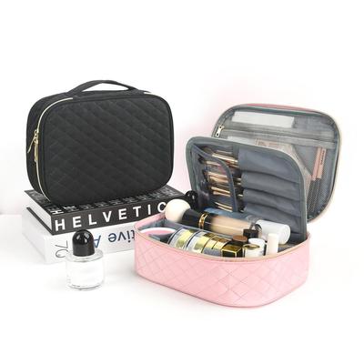 Stylish Large-Capacity Portable Cosmetic Bag for Cross-Border Use