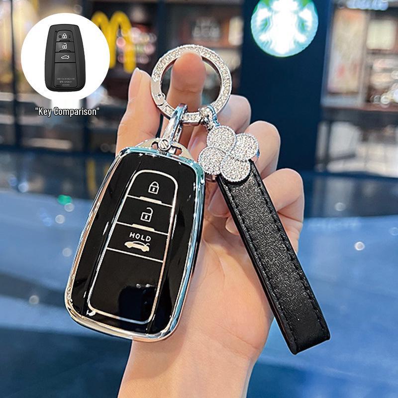 Women’s Key Covers for Toyota: Corolla, Camry, Levin, Avalon, Highlander, RAV4, and CHR.