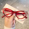 3 Stück Elegante Strass Katzenaugen Lesebrillen für Damen Herren - Vollrand, Katzenauge, Hochdefinitionsglas, +1.0 bis +4.0 Dioptrien