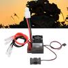 7.216V 320A High Voltage TwoWay Brush ESC for RC Vehicle Ship Model RC Accessory