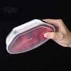 Multi Compartment Steaming Tray Stainless Steel Plate, Fan Shaped Divided Steam Rack, Food Grade Grid Heat Resistant Non Stick Culinary Tool