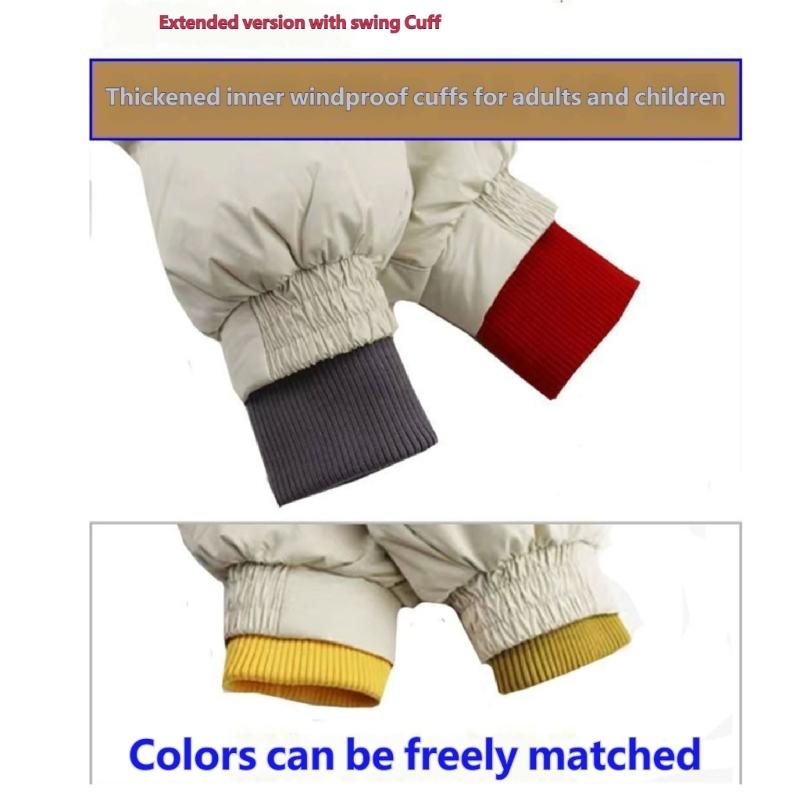 Elastic Ribbed Wristband Wind Resistant Cuffs Polyester Fabric Ribbed Cuff For Winter Coat Down Jackets Handmade Craft