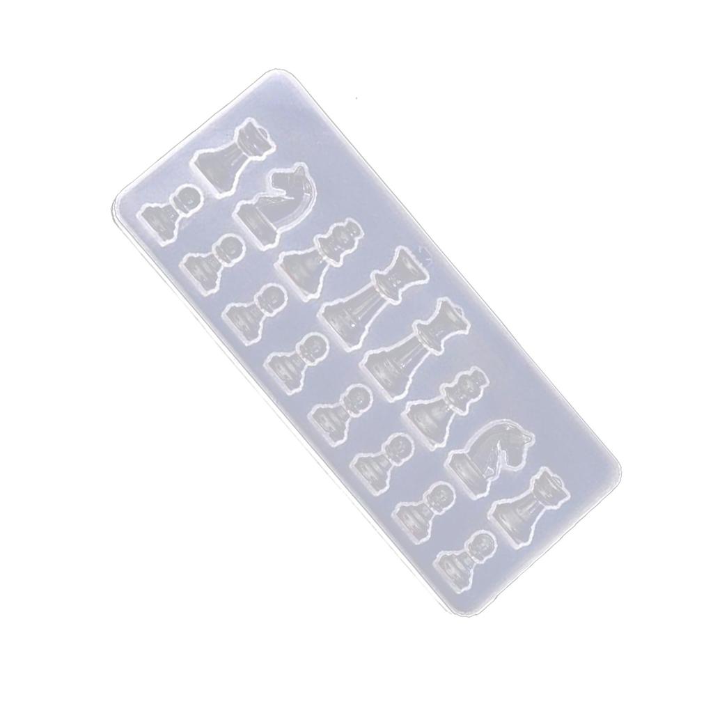 Chess Board Silicone Mold DIY Epoxy Casting Chess Mold For DIY Crafts Crystal Epoxy Chessboard Mold Drop Shipping Wholesale