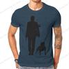 Cute Dog John Wick Movie T Shirt Alternative Oneck Cotton  Short Sleeve