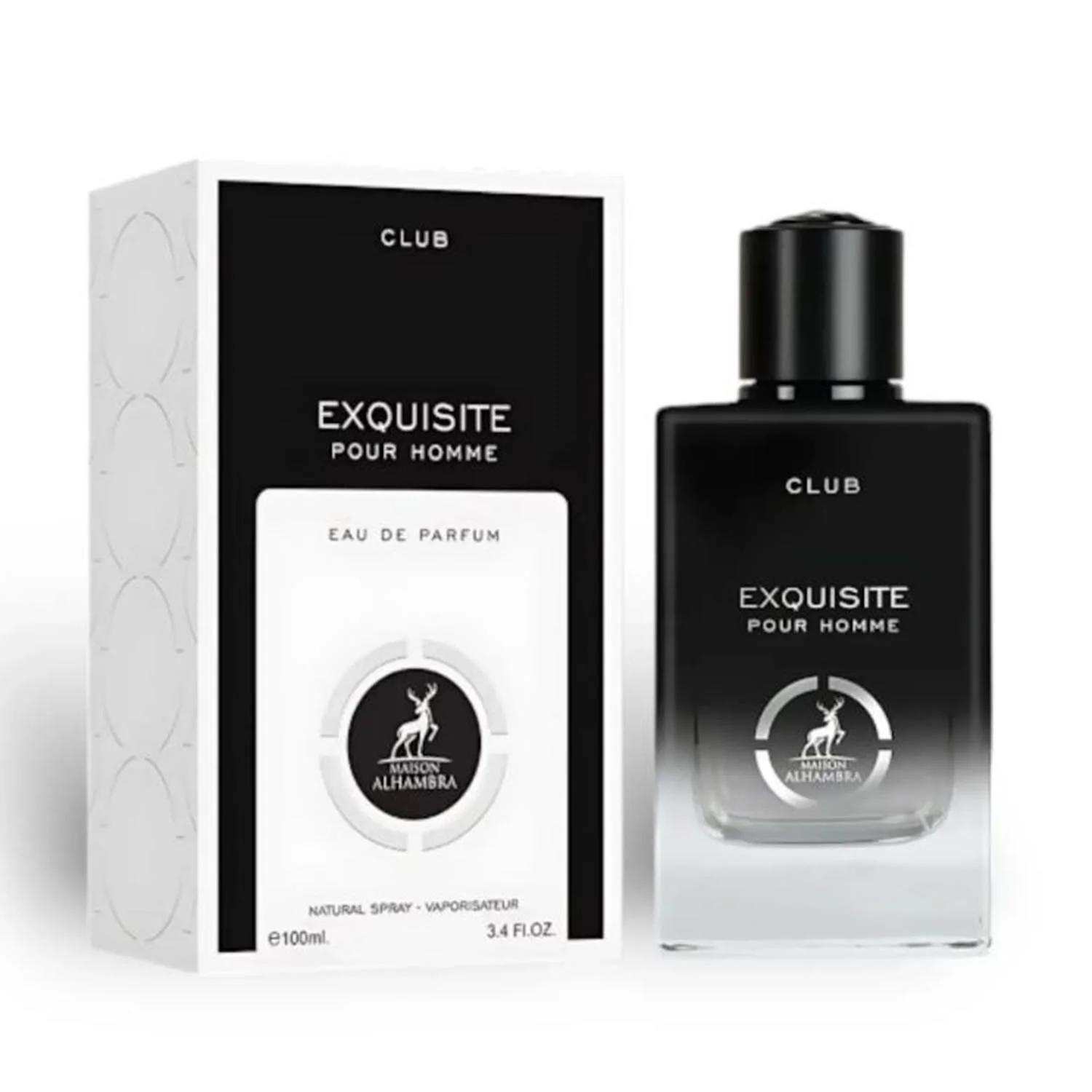 

Maison Alhambra Club Exquisite Pour Homme Eau De Parfum 100ml Spray