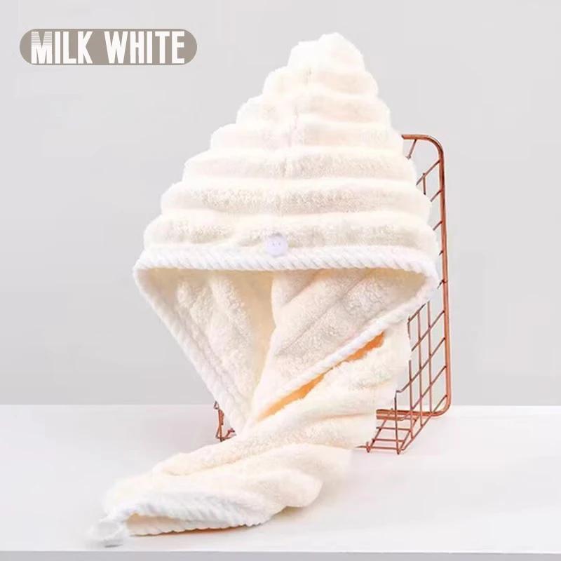Dry Hair Cap Women Thickened and Super Absorbent Headscarf Wiping Hair Quick Drying Cap Quick Drying Towel Good Water Absorption