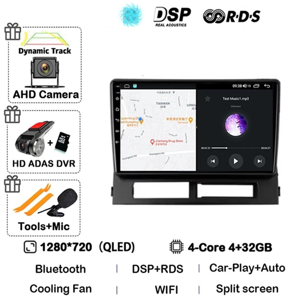 Carplay For Toyota Prius XW20 II 2 2003 - 2011 Android 14 Android Auto 2DIN Autoradio Lettore Unità principale GPS Stereo Multim