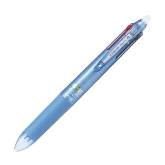 Pilot Ballpoint Pen Friction Ball 4 0.5mm Extra Fine Colors (Black Red Blue Green) Light (LKFB-80EF-LB)