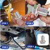 M14*1.5 Car Engine Oil Pan Oil Drain Plug Magnetic Extended Oil Drain Screw Gasket Auto Replacement Parts For Honda Volkswagen