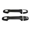 For Toyota C-HR CHR 2017 2018 ABS Carbon Fiber Door Handle Bowl Molding Sticker Panel Cover Frame Stiker Trim 6PCS