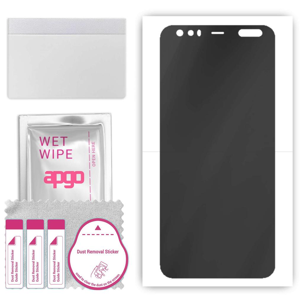 apgo Hydrogel Privacy Matte Screen Protector for Google Pixel 4 XL, Anti Spy, Hydrogel Film, Flexible, Soft TPU with Positioning Layer Easy Installati