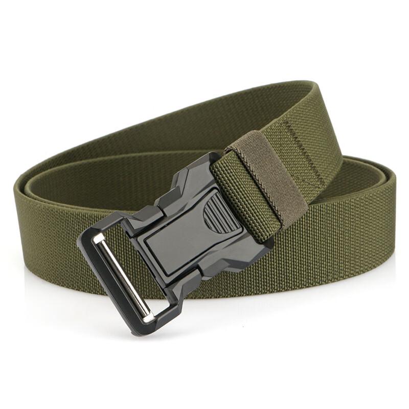 Men's Outdoor Sports Elastic Belt with Clasp Buckle