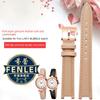 Genuine Leather Watch Band Women's Watch Strap for Folli Follie Lady Bubble Series Notch Pin Buckle Watch Bracelet 12MM 16MM 20