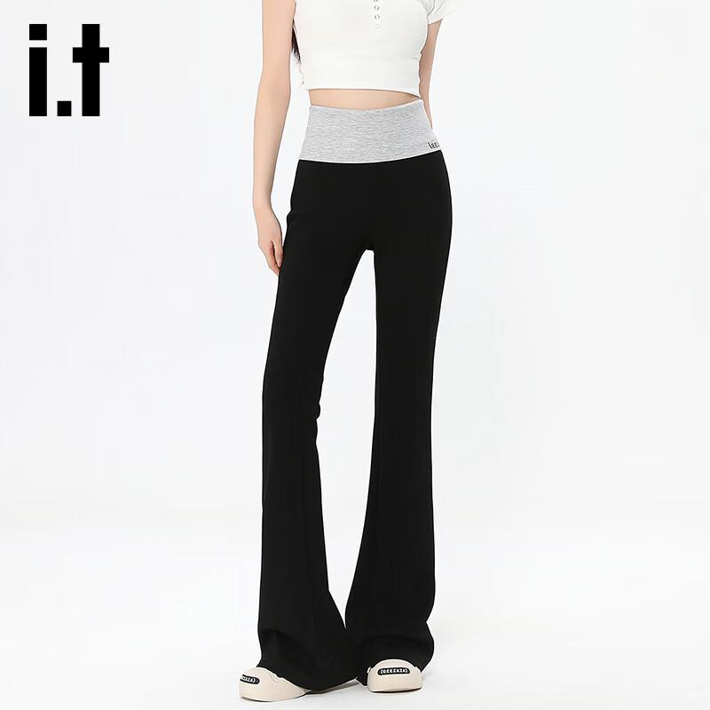 Izzue It Women's Slim Fit Micro-Flared Casual Pants