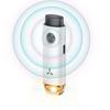 Mosout Dual Sonic P1 White Effective Range for and Safe for Kids and Pets Neck-Mosquito Repellent, Quiet, Odorless, Non-Toxic, Portable, Long-Lasting