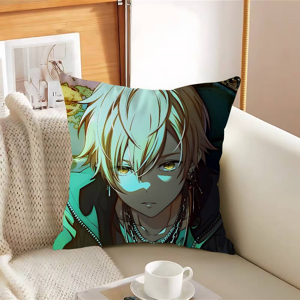 S-Shinonome A-AkitoS Pillow Case Removable Washable Cushion Cover – All-Season Soft Linen