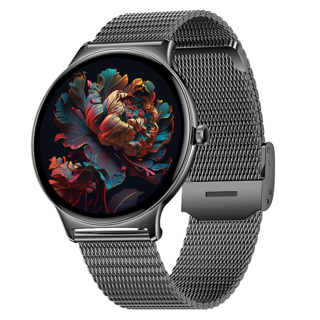 V89 Ultra-thin AMOLED Waterproof Smartwatch with Bluetooth Call and Sport Features