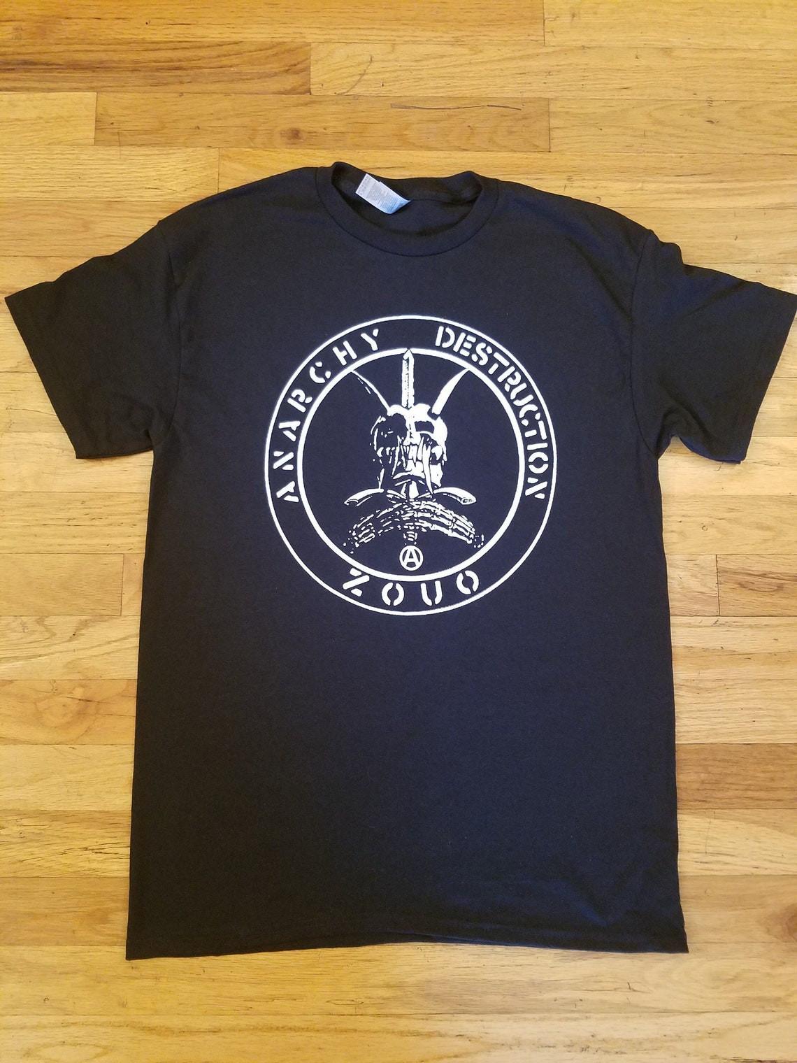 Zouo - Рубашка Разрушение Zouo, рубашка zouo, японский панк, краст UNISEX SHIRT 3XL