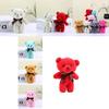 Adorable Teddy Bear Plush Toy Keychain Soft Stuffed Animal Doll Cute Gift